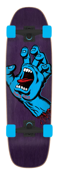 SANTA CRUZ CRUISER PURPLE SCREAMING HAND